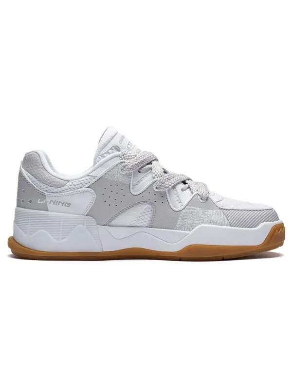 Кроссовки cf flash star 2.0 Li-Ning — изображение 2 из 4, белый/серый/коричневый