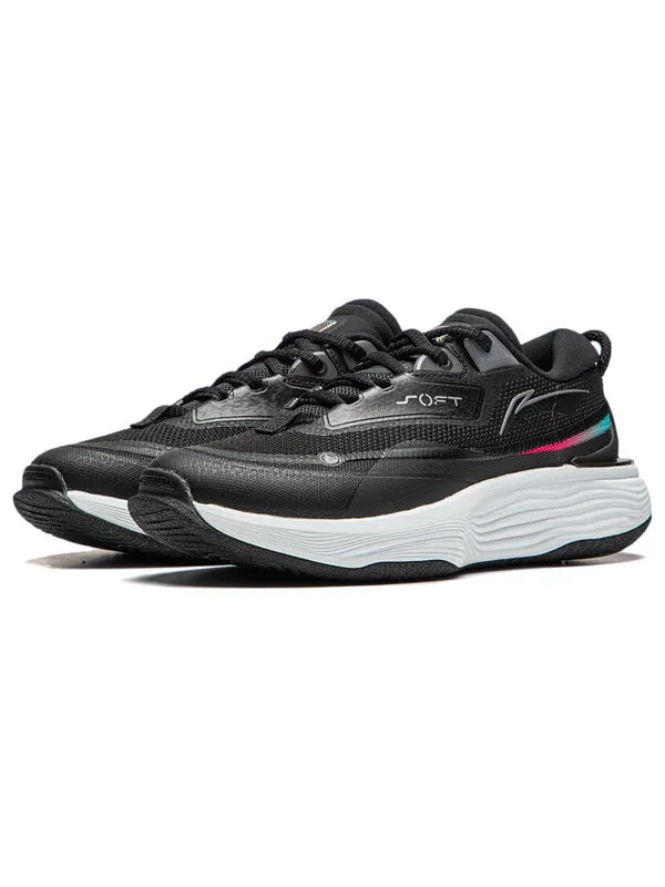 Кроссовки мягкие теплые Li-Ning — изображение 3 из 4, черный/белый