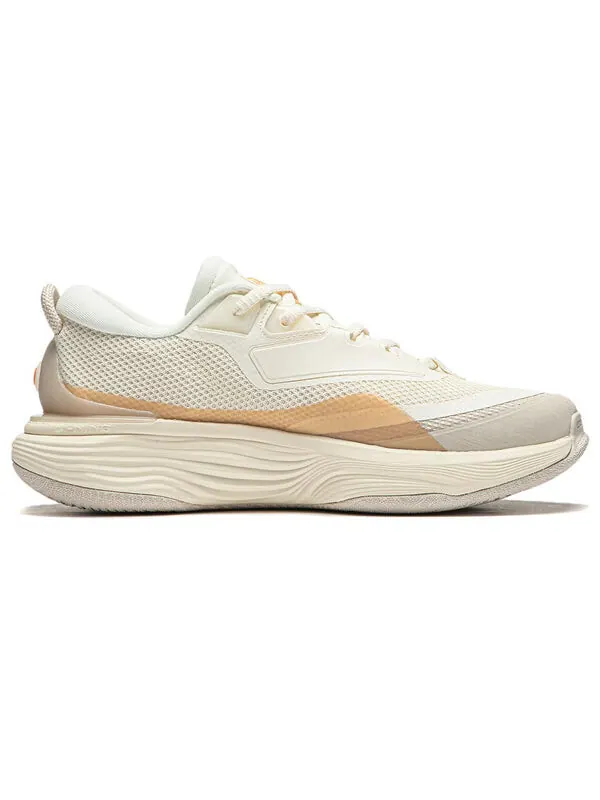 Кроссовки мягкие теплые Li-Ning — изображение 3 из 4, белый/бежевый/оранжевый