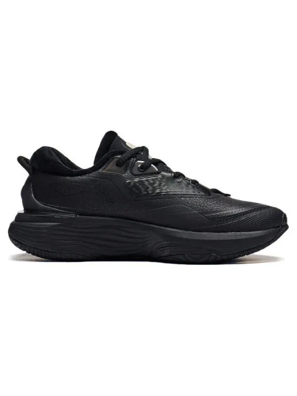 Кроссовки мягкие теплые флисовые Li-Ning — изображение 2 из 4, черный/серебристый