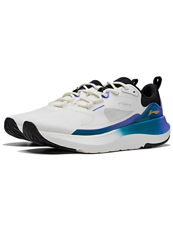 Кроссовки мягкие гоу Li-Ning — изображение 3 из 4, белый/синий/фиолетовый