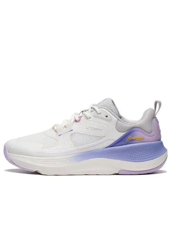 Кроссовки мягкие гоу Li-Ning — изображение 1 из 4, белый/фиолетовый