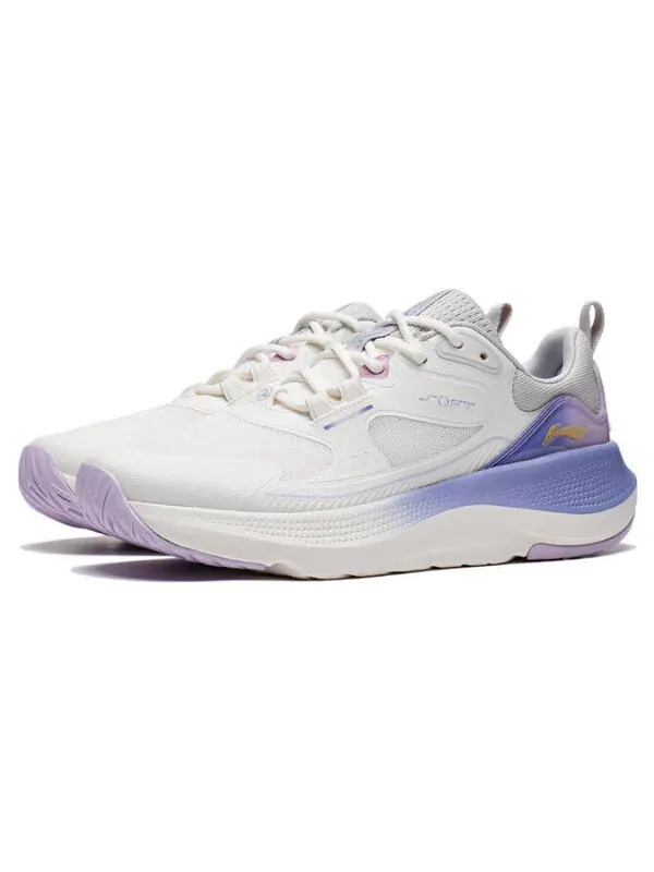 Кроссовки мягкие гоу Li-Ning — изображение 3 из 4, белый/фиолетовый