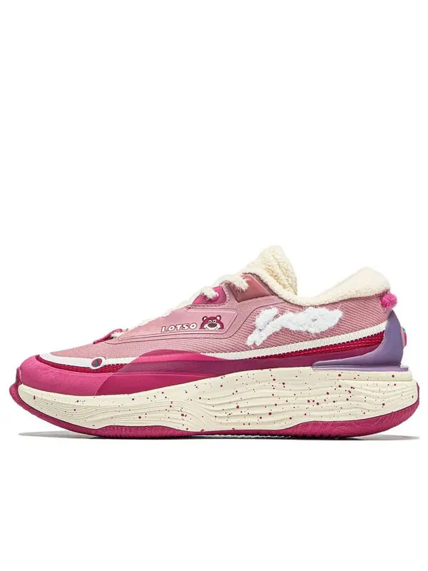 Кроссовки мягкие теплые x история игрушек Li-Ning — изображение 1 из 4, розовый/белый/бежевый