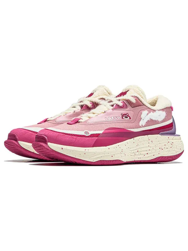 Кроссовки мягкие теплые x история игрушек Li-Ning — изображение 4 из 4, розовый/белый/бежевый