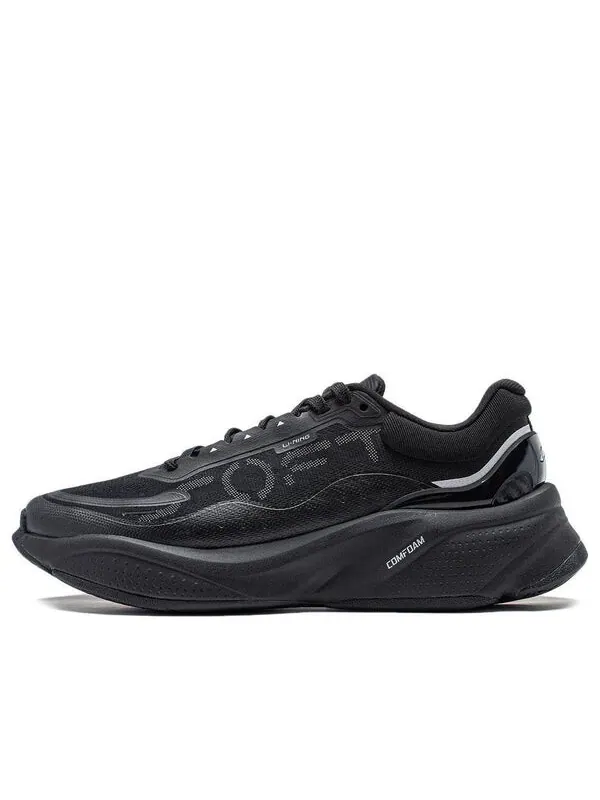 Кроссовки мягкие comfoam lifestyle shoes Li-Ning — изображение 1 из 4, черный/серебристый
