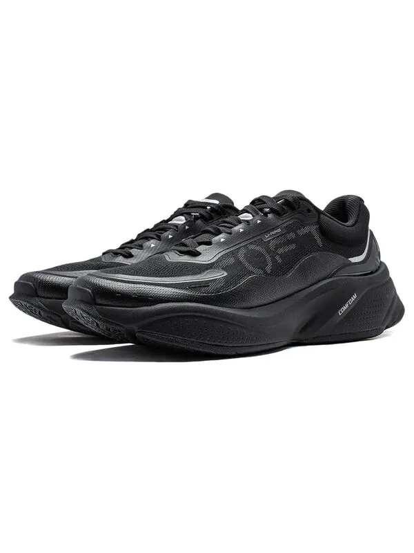 Кроссовки мягкие comfoam lifestyle shoes Li-Ning — изображение 3 из 4, черный/серебристый