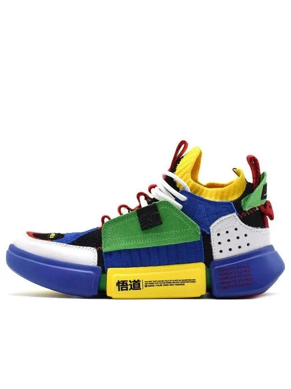 Кроссовки бродят культура Li-Ning — изображение 1 из 4, красный/синий/зеленый