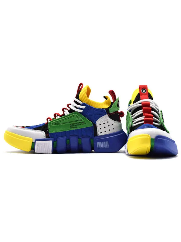 Кроссовки бродят культура Li-Ning — изображение 3 из 4, красный/синий/зеленый