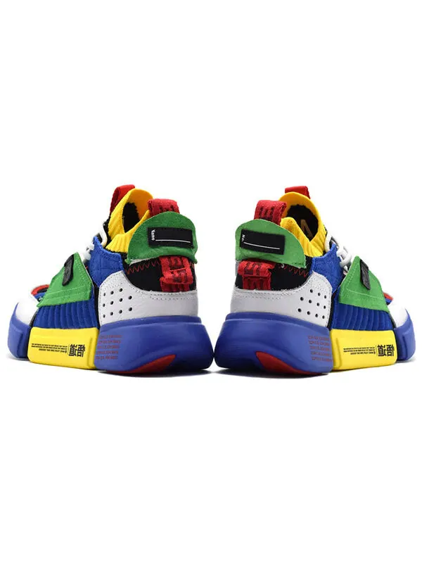 Кроссовки бродят культура Li-Ning — изображение 4 из 4, красный/синий/зеленый