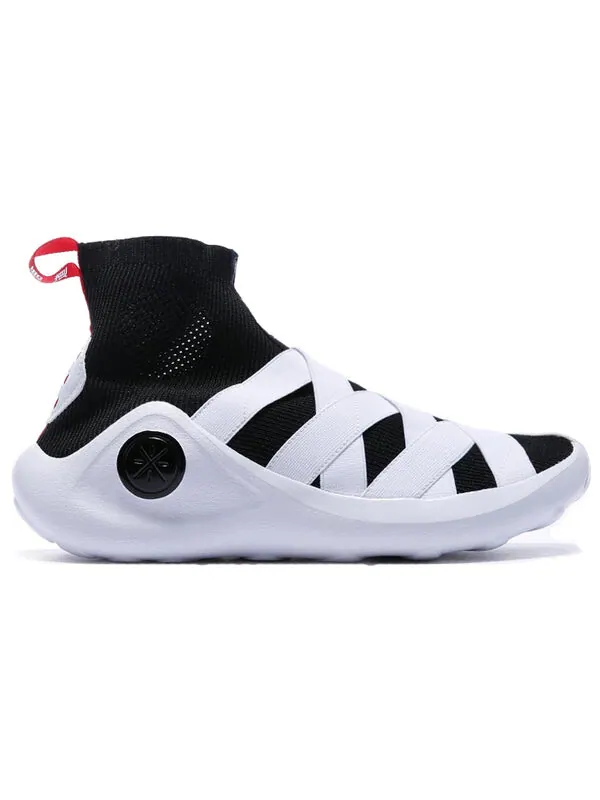 Кроссовки wade essence носок x Li-Ning — изображение 3 из 4, белый/черный