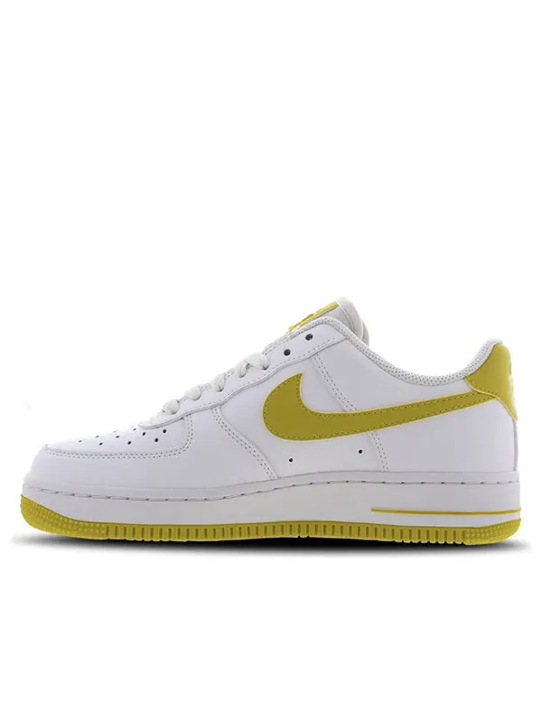 Кроссовки air force 1 низкие Nike — изображение 1 из 4, белый/желтый