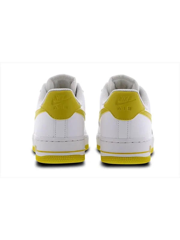 Кроссовки air force 1 низкие Nike — изображение 3 из 4, белый/желтый