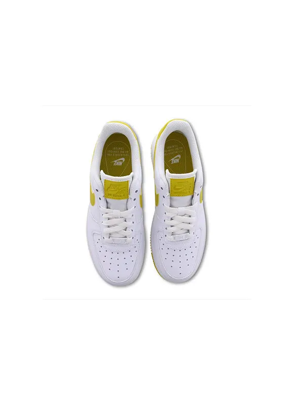 Кроссовки air force 1 низкие Nike — изображение 4 из 4, белый/желтый