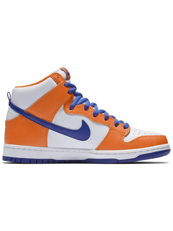 Кроссовки x danny supa sb dunk высокие Nike — изображение 2 из 4, оранжевый/синий-белый