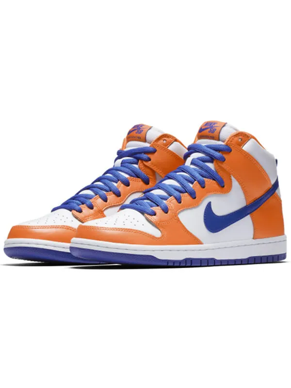 Кроссовки x danny supa sb dunk высокие Nike — изображение 3 из 4, оранжевый/синий-белый