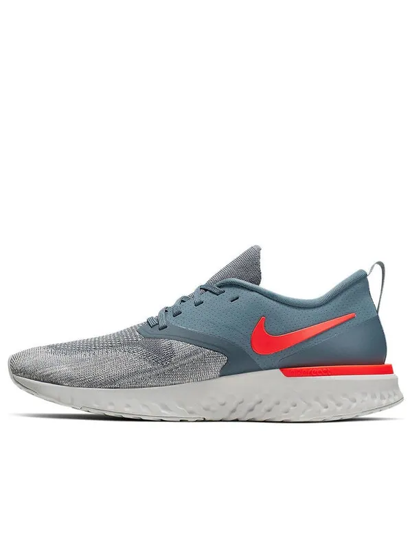Кроссовки odyssey react flyknit 2 Nike — изображение 1 из 4, серый/синий