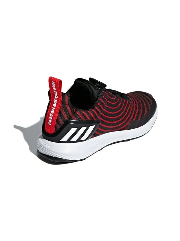 Кроссовки Rapidarun без клетки боа Adidas — изображение 4 из 4, красный/черный/белый