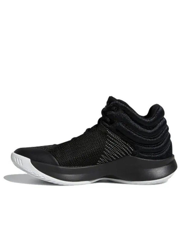 Кроссовки pro spark 2018 k Adidas — изображение 1 из 4, черный/белый/серый
