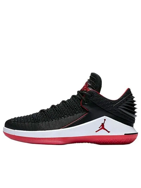 Кроссовки 32 низкие pf Air Jordan — изображение 1 из 4, черный/красный-белый