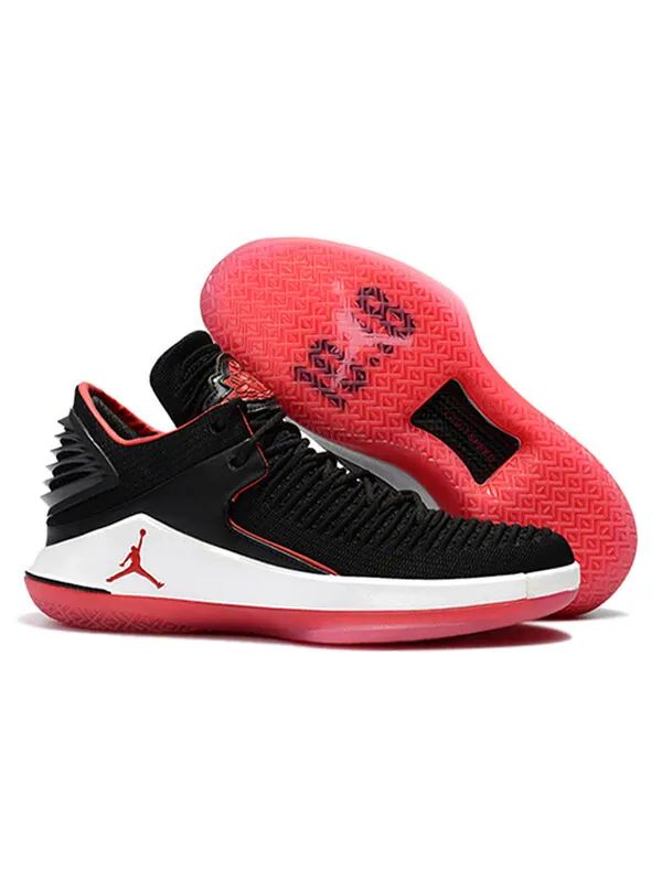 Кроссовки 32 низкие pf Air Jordan — изображение 4 из 4, черный/красный-белый