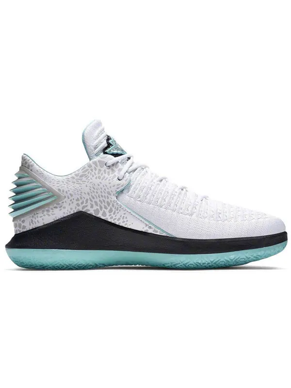 Кроссовки 32 low 'guo ailun' pe Air Jordan — изображение 2 из 4, белый/серебристый