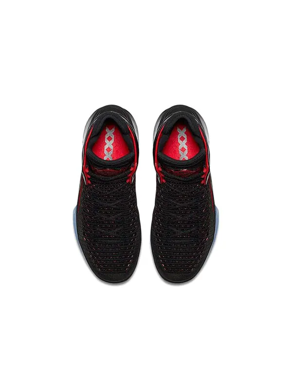 Кроссовки 32 пф Air Jordan — изображение 3 из 4, черный/красный