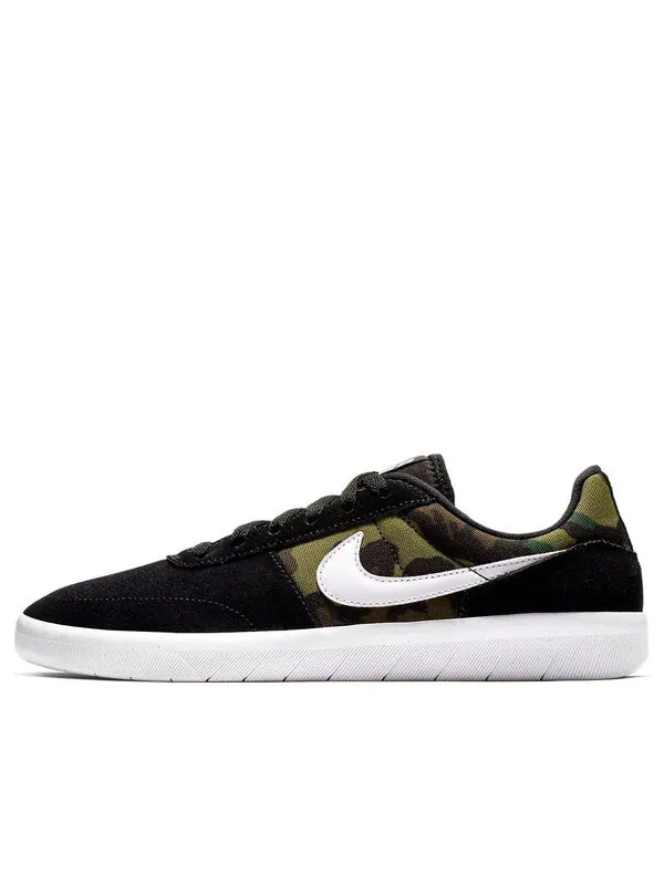 Кроссовки team classic sb Nike — изображение 1 из 4, черный/белый/зеленый