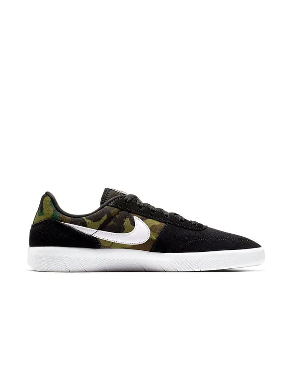 Кроссовки team classic sb Nike — изображение 2 из 4, черный/белый/зеленый