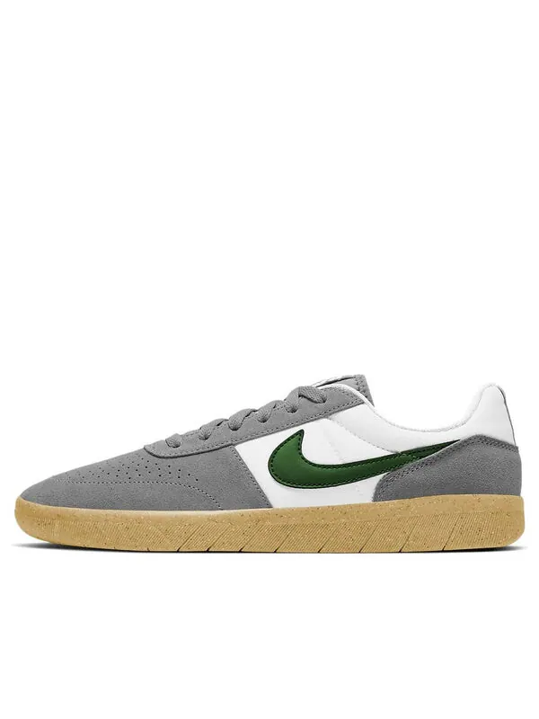 Кроссовки team classic sb Nike — изображение 1 из 3, серый белый зеленый