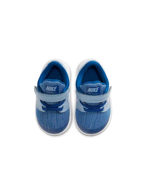 Кроссовки flex contact 2 спортивные кроссовки Nike — изображение 4 из 4, синий/белый