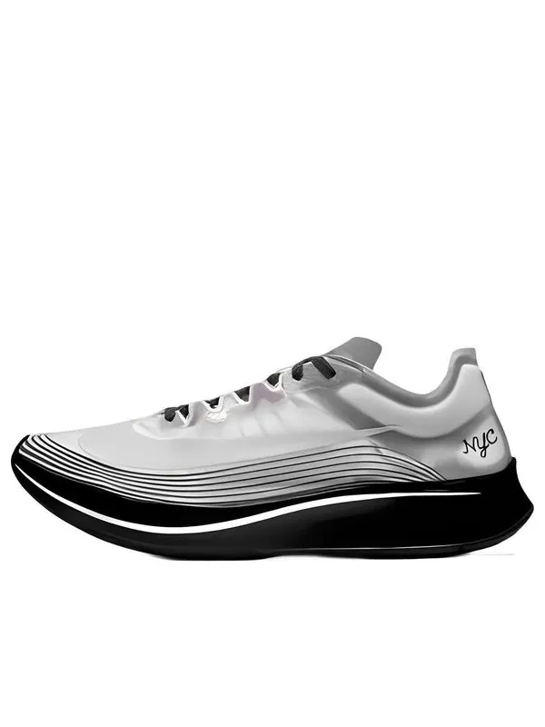 Кроссовки lab zoom fly sp Nike — изображение 1 из 4, черный/черный-белый