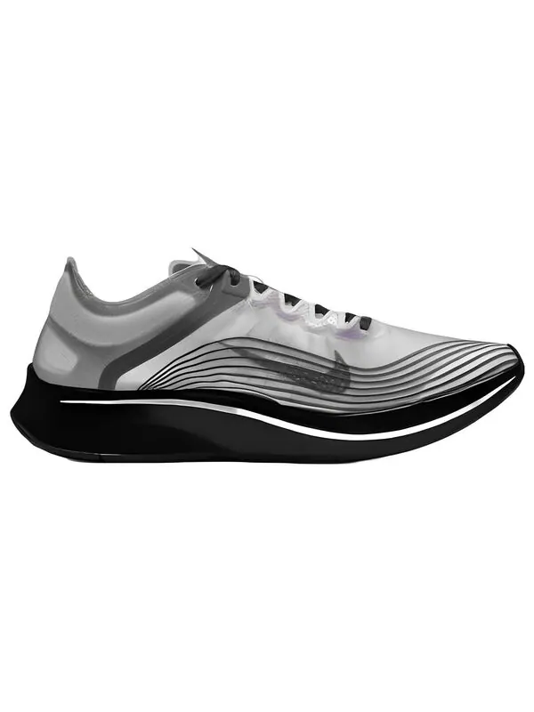 Кроссовки lab zoom fly sp Nike — изображение 2 из 4, черный/черный-белый