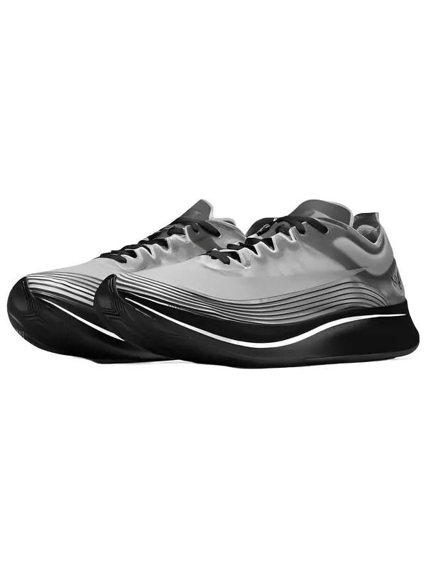 Кроссовки lab zoom fly sp Nike — изображение 3 из 4, черный/черный-белый