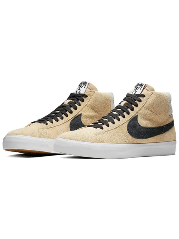 Кроссовки x stussy sb blazer mid 'midwest gold' Nike — изображение 3 из 4, бежевый