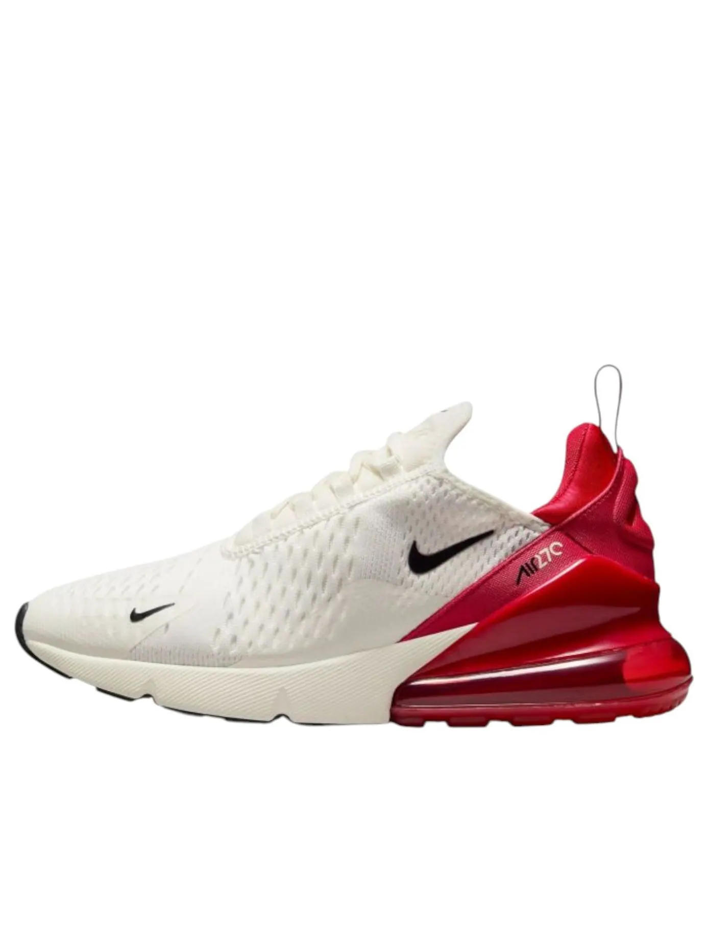 (WMNS) Nike Air Max 270 'Sail Gym Red' — изображение 1 из 4, красный/черный