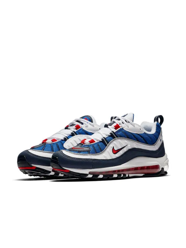 Кроссовки air max 98 Nike — изображение 2 из 4, белый/синий/красный