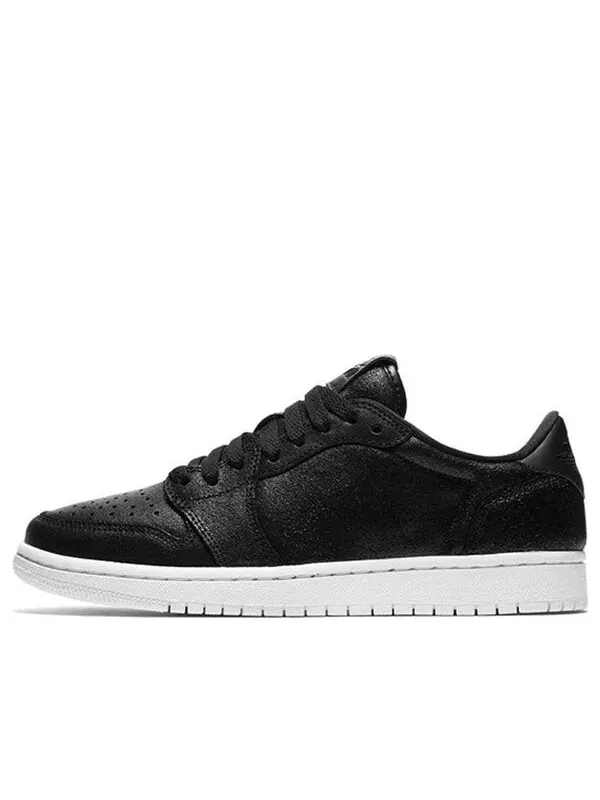 Кроссовки 1 ретро низкие Air Jordan — изображение 1 из 4, черный белый