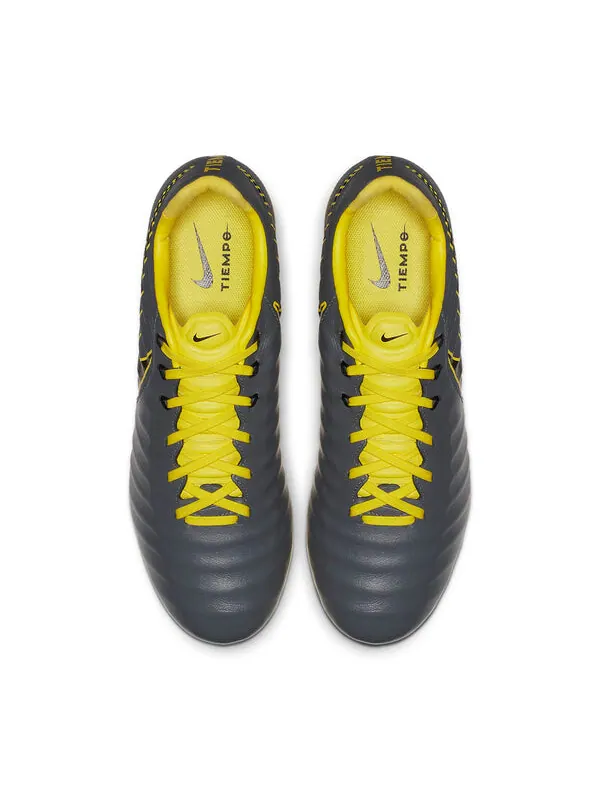 Кроссовки Tiempo Legend 7 Pro FG Nike — изображение 4 из 4, серый/желтый
