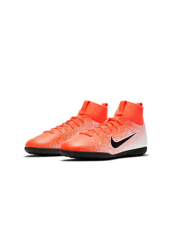 Кроссовки mercurial superfly 6 club tf Nike — изображение 3 из 4, оранжевый/черный