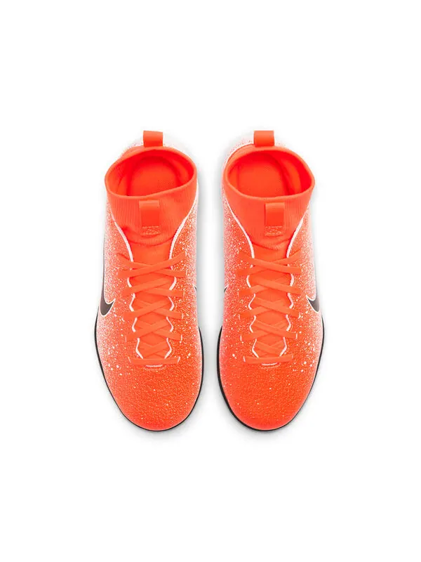 Кроссовки mercurial superfly 6 club tf Nike — изображение 4 из 4, оранжевый/черный