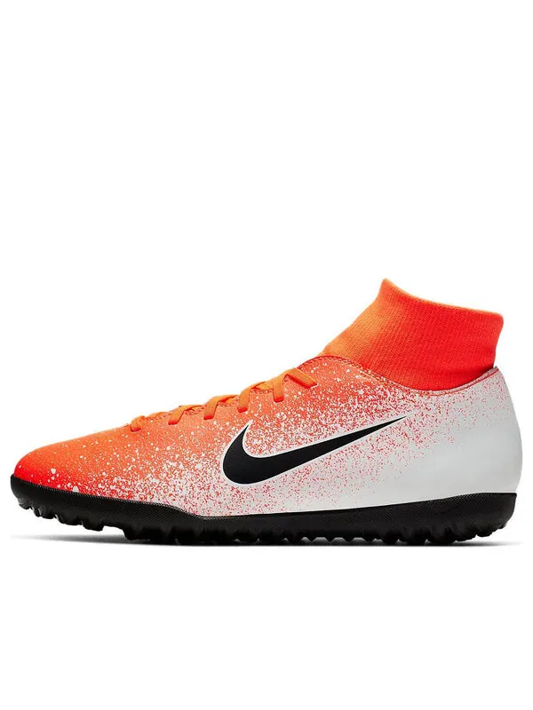 Кроссовки mercurial superfly 6 club turf Nike — изображение 1 из 4, белый/оранжевый