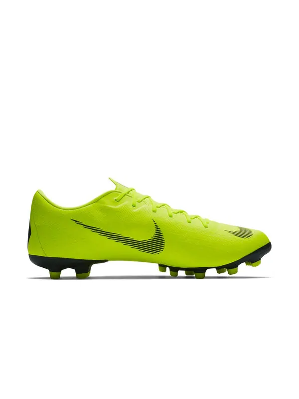 Кроссовки mercurial vapor 12 academy mg 'volt' Nike — изображение 2 из 4, желтый/черный