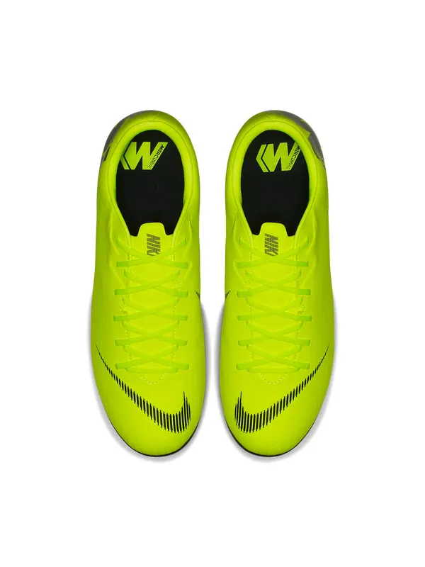 Кроссовки mercurial vapor 12 academy mg 'volt' Nike — изображение 4 из 4, желтый/черный