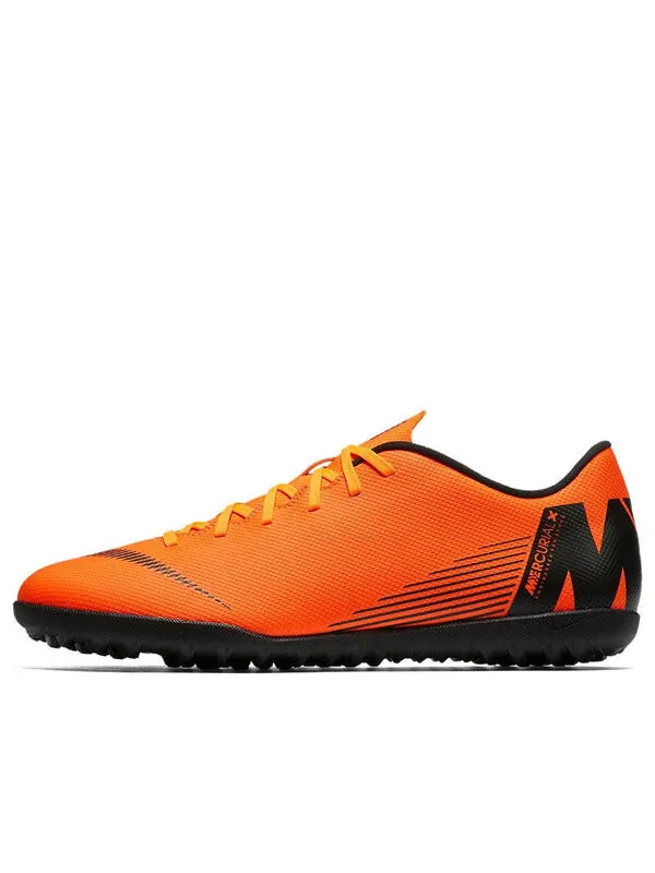 Кроссовки mercurialx vaporx 12 club tf 'total orange' Nike — изображение 1 из 4, оранжевый/черный
