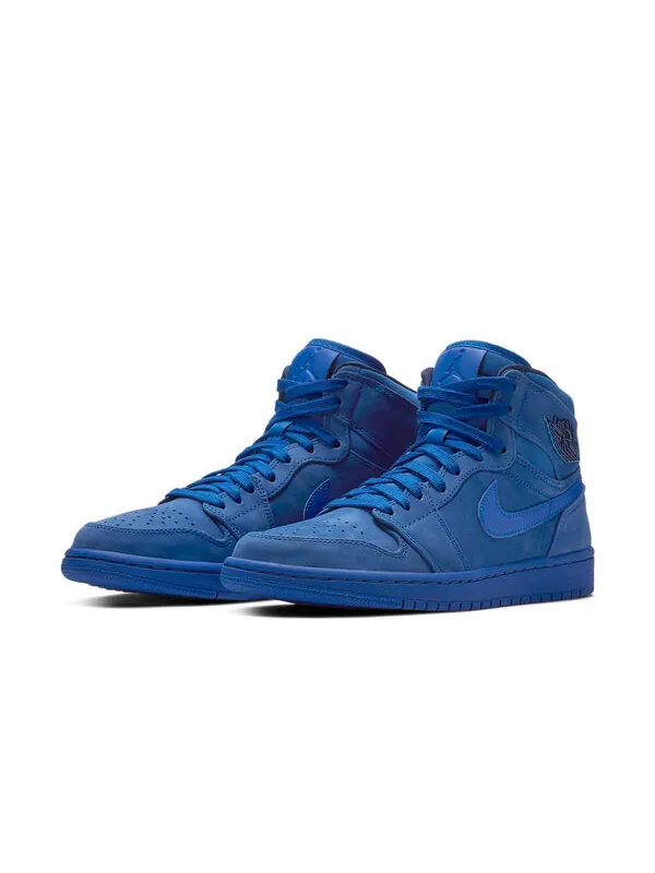 Кроссовки 1 ретро премиум класса Air Jordan — изображение 3 из 4, синий/синий