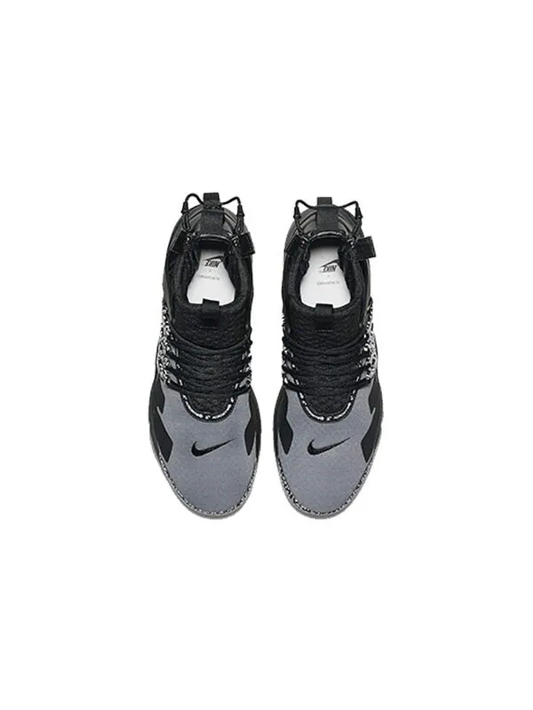 Кроссовки аббревиатура x air presto mid Nike — изображение 4 из 4, серый/черный/белый