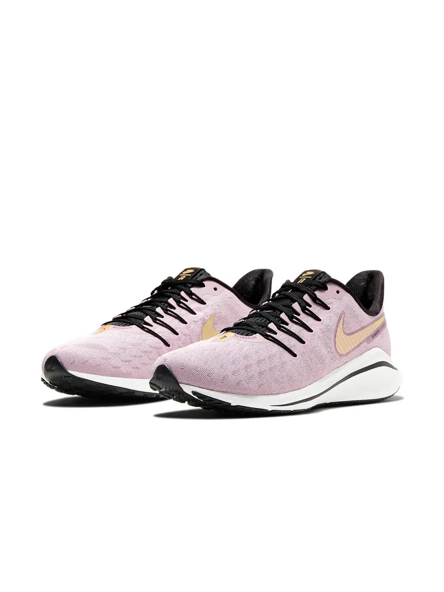 Кроссовки (WMNS) Nike Air Zoom Vomero 14 'Plum Chalk Metallic Gold' — изображение 3 из 6, фиолетовый