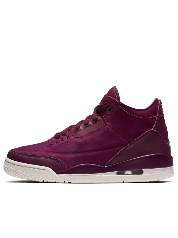 Кроссовки 3 ретро Air Jordan — изображение 1 из 4, бордо