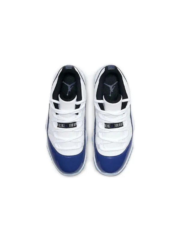 Кроссовки 11 ретро низкие Air Jordan — изображение 4 из 4, белый/черный